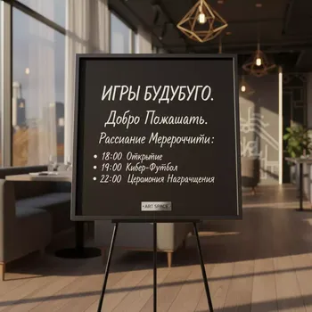 Аренда Доска меловая GBG LMe 45х60 см в ресторане «Паруса» — ART SPACE