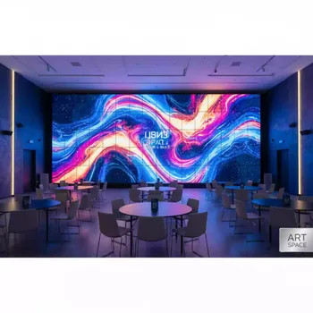 Аренда Видеостены новогодняя интерактивная Мультиэхо в Sochi Marriott Krasnaya Polyana — ART SPACE