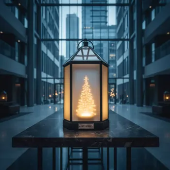 Аренда Фонарь новогодний Winter Glade Ёлочка F26 1 в Cosmos Sochi Hotel — ART SPACE