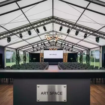 Аренда Шатер 150 кв. м на 100–120 человек в Mövenpick Hotel — ART SPACE
