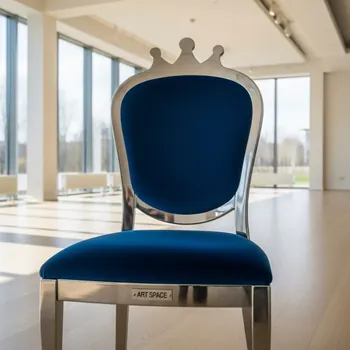 Аренда Стулья Азия серебро корона синяя в отеле Radisson Lazurnaya — ART SPACE