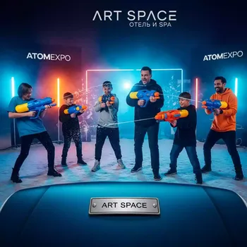 Аренда Пистолеты водные в Поляна 1389 Отель и Спа — ART SPACE
