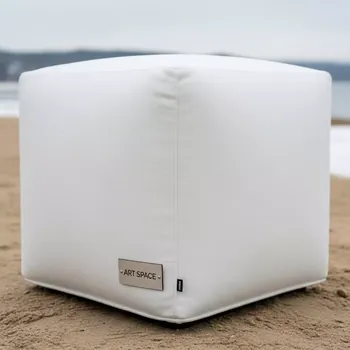 Аренда Пуф Vental white на пляже «Маяк» — ART SPACE