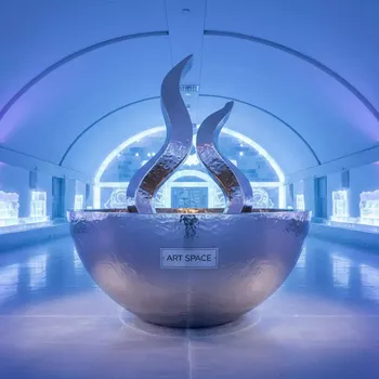 Аренда Чаша олимпийского огня в ледовом дворце «Роза Хутор» — ART SPACE