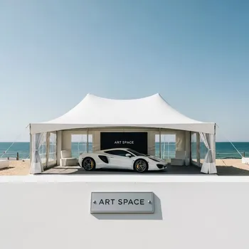 Аренда Шатры для автомобиля в пляжном клубе Del Mar — ART SPACE