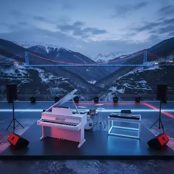 Аренда Клавиши барабаны Оборудование DJ и мониторинг Skypark Sochi — ART SPACE