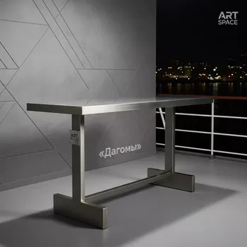 Аренда Подстолье барное металлическое Stylus на теплоходе «Дагомыс» — ART SPACE