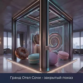 Аренда Фотозона мечты сладкоежки в Гранд Отель Сочи — ART SPACE
