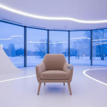 Аренда Кресло Стоун Velvet бежевый беленый дуб в ОКЦ «Галактика» — ART SPACE