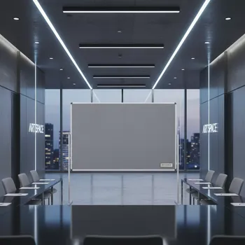 Аренда Доска текстильная TTA1510 Grey 150x100 в Mövenpick Hotel — ART SPACE