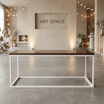 Аренда банкетки White Wood в Сочи — заказать в ART SPACE