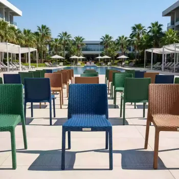 Аренда Стул пластиковый плетеный Tatami в Novotel Resort — ART SPACE