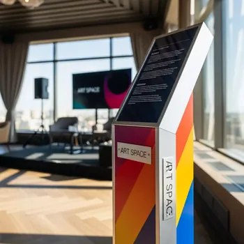 Аренда Экспозитор торцевой Standart 700 в ресторане «Паруса» — ART SPACE