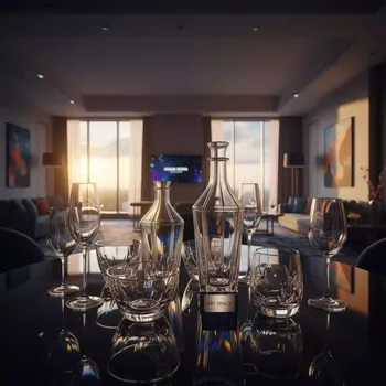 Аренда Сервиз хрустальный в Cosmos Sochi Hotel — ART SPACE