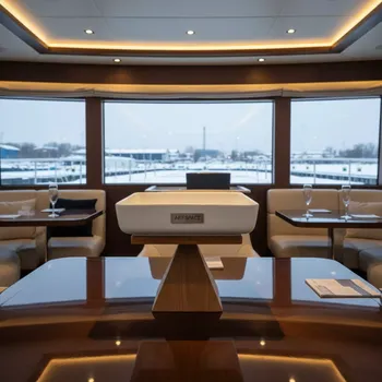 Аренда Блюдо фуршетное на ножке 255х255 мм высота 16,5 см на VIP-яхте (Имеретинский порт) — ART SPACE