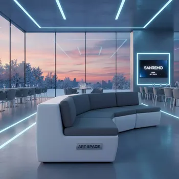 Аренда Модуль пластиковый с подушками Maximo Elemento Terminale DX SX в ресторане «Sanremo» — ART SPACE