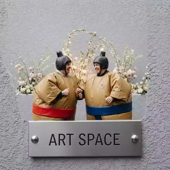 Аренда Сумо надувное в ресторане «Brunello» — ART SPACE