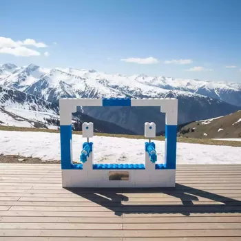 Аренда Тир водный Лего на площадке Rosa Peak (2320м) — ART SPACE
