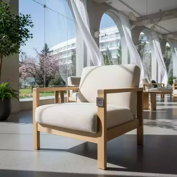 Аренда Полукресло Флорида ножки бук велюр Teddy 946 в санатории «Металлург» — ART SPACE