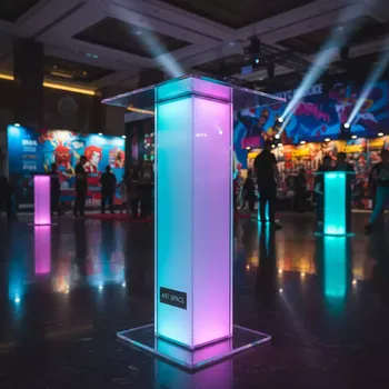 Аренда Коктейльный стол с подсветкой в City Park Hotel Sochi — ART SPACE
