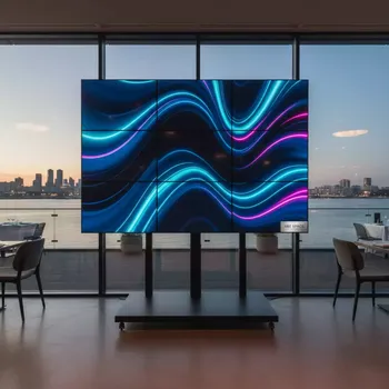Аренда Видеостена iVi Tech 3x3 49 3,5 мм в ресторане «Паруса» — ART SPACE