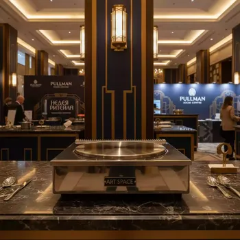 Аренда Сковорода электрическая диаметр 460 мм 490х490х130 мм в Pullman Sochi Centre — ART SPACE