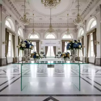 Аренда Стол Dallas прозрачное закалённое стекло в Boutique Hotel PORTUM 1905 — ART SPACE