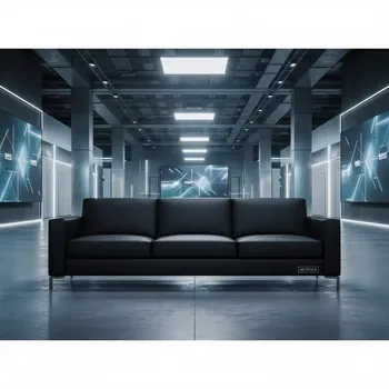 Аренда Диван трехместный Elegance Black в ОКЦ «Галактика» — ART SPACE