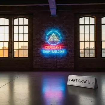 Аренда Вывеска неоновая для мероприятия в Alpha Sirius — ART SPACE