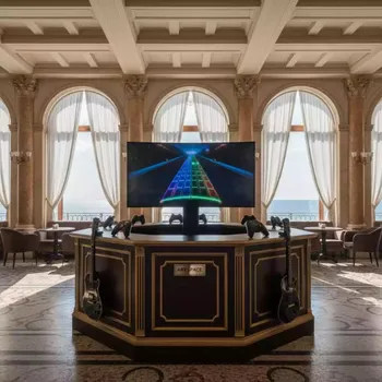 Аренда Аттракцион Guitar Hero в ресторане «Паруса» — ART SPACE