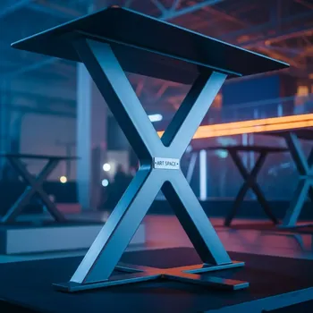Аренда Подстолье металлическое барное Slim X 354 в VK Stadium Sirius — ART SPACE