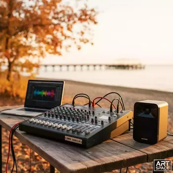 Аренда Микшерный пульт аналоговый Yamaha MG 166CX на пляже «Маяк» — ART SPACE
