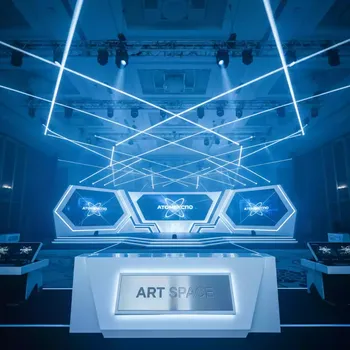 Аренда Световая голова BEAM Clay Paky Alpha Beam 1500W в Mövenpick Hotel — ART SPACE
