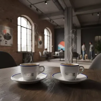 Аренда Кофейные пары для эспрессо на 2 персоны Filet Bleu в усадьбе Голицына — ART SPACE