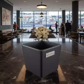 Аренда Соусник квадратный глубокий серый 50 мл в Rodina Grand Hotel & SPA — ART SPACE