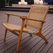 Аренда Кресло плетеное деревянное Flores на VIP теплоходе (Морпорт Сочи) — ART SPACE