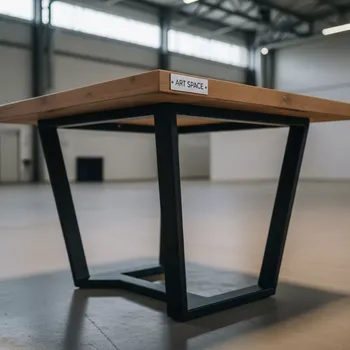 Аренда Стол деревянный обеденный Kilt на арене «Фишт» — ART SPACE