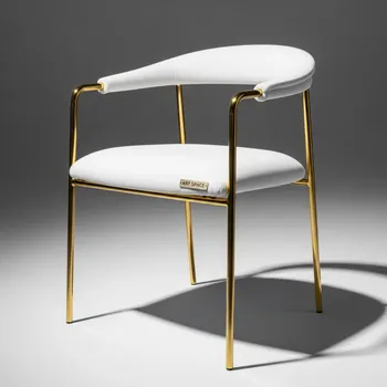 Аренда Стул Laval Gold белая обивка на площадке Rosa Peak (2320м) — ART SPACE