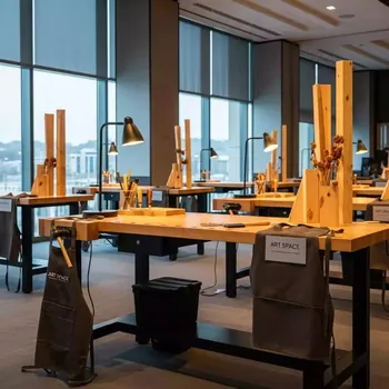 Аренда Мастер класс по работе с деревом в Radisson Collection Paradise — ART SPACE