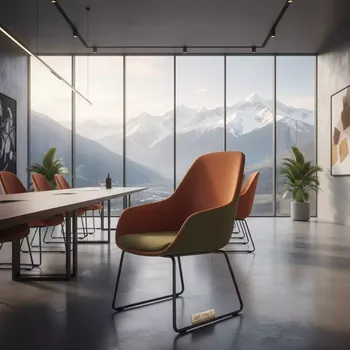 Аренда Офисное кресло с обивкой Choppy Sleek UR в Поляна 1389 Отель и Спа — ART SPACE
