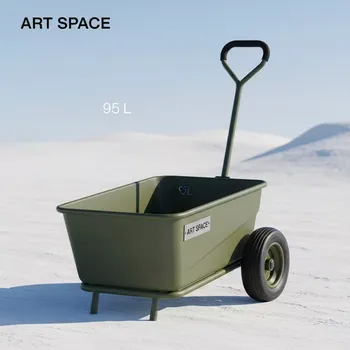 Аренда Тележка садовая Prosperplast Load & Go III 95 л оливковый в Mantera Supreme — ART SPACE