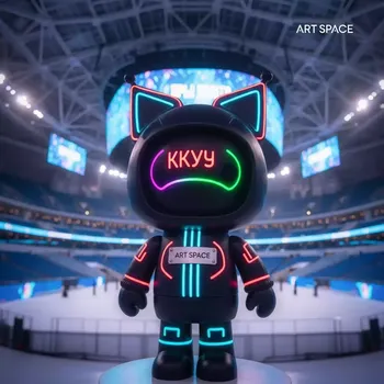 Аренда Фигура ростовая "Кузя" в ледовом дворце «Большой» — ART SPACE