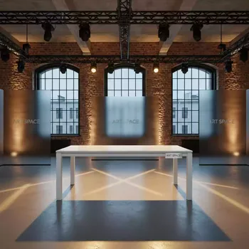Аренда Стол Лидер 2 1800х900 26 мм белый в лофте «Студия 21» — ART SPACE