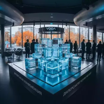 Аренда Лед кубиковый 10 кг в ресторане «Voda» — ART SPACE