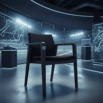 Аренда Стул деревянный с обивкой Slot M BL на Сочи Автодроме — ART SPACE