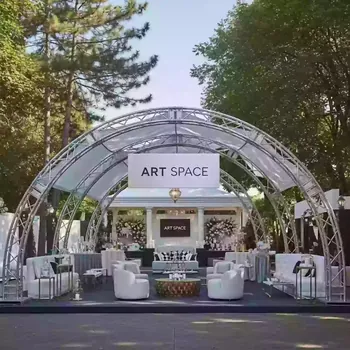 Аренда Шатер арочный из ферм металлик 6х4 в Swissôtel Resort Sochi Kamelia — ART SPACE