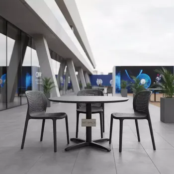 Аренда Комплект мебели пластиковой Sky диаметр 105 Cross в Mantera Supreme — ART SPACE