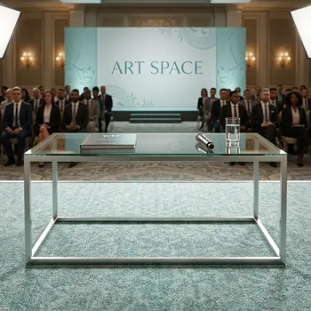 Аренда журнального стола Silver Glass в Сочи — ART SPACE