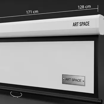 Аренда Экран для проектора с электроприводом Premier Phoenix R 4 3 171х128 MW PR W в Gamma Sirius — ART SPACE