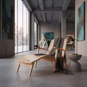 Аренда Кресло шезлонг дерево в гранд-отеле «Жемчужина» — ART SPACE